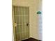 Secure entry door with decorative metal security screen for added safety and enhanced curb appeal of the residence at 3550 Bay Sands Dr # 2097, Laughlin, NV 89029