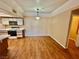 Eat-in kitchen and dining space with stainless steel appliances and breakfast bar at 3550 Bay Sands Dr # 2097, Laughlin, NV 89029