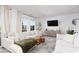 Open concept living room with neutral decor, stylish furniture, and a bright atmosphere at 378 Rosefinch St, Henderson, NV 89012