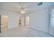 Spacious bedroom with carpet floors, a walk-in closet, and easy access to the en-suite bathroom at 3891 Sedgwick, Pahrump, NV 89061