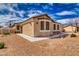 Charming single-story home with neutral stucco, stone accents, and a well-maintained gravel front yard at 3891 Sedgwick, Pahrump, NV 89061