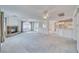 Open concept living room with fireplace and adjacent breakfast bar at 3891 Sedgwick, Pahrump, NV 89061