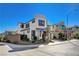 Stylish two-story home with modern architecture, beautiful landscaping, and a well-maintained exterior at 513 Founders Creek Ave, North Las Vegas, NV 89084