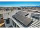 Solar panels on the roof of a modern home for energy efficiency and sustainability at 513 Founders Creek Ave, North Las Vegas, NV 89084