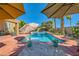 Inviting backyard pool offering a perfect spot for relaxation and outdoor entertainment at 6527 Lokai Ave, Las Vegas, NV 89130