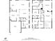 Complete floor plan of the house at 7837 Hamilton Pool Dr, Las Vegas, NV 89113