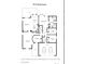 Detailed floorplan illustrating the layout, dimensions, and room placements of this home at 7913 Rushmore Ave, Las Vegas, NV 89131