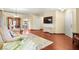 Inviting living room with hardwood floors and a spacious layout perfect for entertaining at 7913 Rushmore Ave, Las Vegas, NV 89131