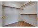 Walk-in closet with built-in shelving providing plenty of storage space at 8771 Martinique Bay Ln, Las Vegas, NV 89147