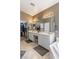 Bathroom features double sinks, a tub, and a separate room for the toilet at 8894 Don Horton Ave, Las Vegas, NV 89178