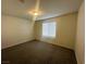 Bedroom features neutral carpeting and standard window at , Henderson, NV 89014