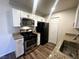 Updated kitchen featuring stainless steel appliances, granite counters and white cabinets at , Henderson, NV 89014