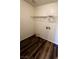 A functional laundry room with washer and dryer hookups and modern flooring at , Henderson, NV 89014