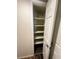 Walk-in pantry has multiple shelves for plenty of storage at , Henderson, NV 89014