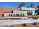 View of the Affinity neighborhood sign with desert landscaping, perfect for a new home at 1541 Unison Way # 102, Las Vegas, NV 89135