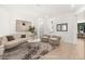 Stylish flex space with unique decor and seamless flow to other areas of the home at 177 Cactus Sunrise St, Las Vegas, NV 89138
