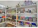 Organized walk-in pantry with ample shelving for storage of food and kitchen essentials at 333 Aravalli Crest St, Henderson, NV 89015