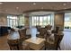 Comfortable clubhouse lounge area with large windows and views at 3520 Kittiwake Rd, North Las Vegas, NV 89084
