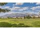 Lush green golf course with beautiful mountain views at 3520 Kittiwake Rd, North Las Vegas, NV 89084