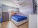 Bright secondary bedroom featuring plush carpeting, high ceilings, and plenty of natural light at 5364 Awbury Ave, Las Vegas, NV 89110