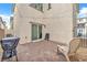 Cozy outdoor patio with pavers and seating, perfect for relaxation and entertainment at 6952 Crimson Shadow St, North Las Vegas, NV 89086