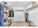 Spacious walk-in closet with shelving, clothing racks, and carpeted floor at 6952 Crimson Shadow St, North Las Vegas, NV 89086