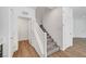 Carpeted stairs lead to the second floor at 7204 N Decatur Blvd, North Las Vegas, NV 89131