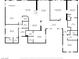 Detailed floor plan showcasing the layout of the home, including room dimensions and locations at 8370 Unicorn St, Las Vegas, NV 89131