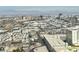Sweeping cityscape view featuring iconic buildings and the distant mountain range from the condo at 200 W Sahara Ave # 3909, Las Vegas, NV 89102
