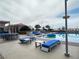 Inviting rooftop pool with comfortable lounge chairs and bar area at 200 W Sahara Ave # 3909, Las Vegas, NV 89102