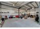 Spacious barn interior used for storage, featuring high ceilings and ample room at 2125 Mateuse St, Logandale, NV 89021