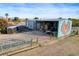 Spacious barn for hay and equipment storage on a ranch property at 2125 Mateuse St, Logandale, NV 89021