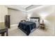 Bright bedroom featuring neutral tones, carpeted floors and complemented by stylish furniture at 2700 Las Vegas Blvd # 4101, Las Vegas, NV 89109