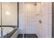 This tiled shower with glass surround also features a large soaking tub at 2700 Las Vegas Blvd # 4101, Las Vegas, NV 89109