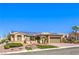 Inviting single-story home featuring desert landscaping, charming walkway and solar panels at 2776 White Sage Dr, Henderson, NV 89052