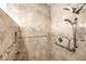 Detailed view of the shower featuring a rainfall shower head and hand shower at 2776 White Sage Dr, Henderson, NV 89052