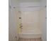 Bathroom features a shower with a standard shower head and tiled flooring at 3523 Mercury St # A, North Las Vegas, NV 89030