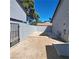 Backyard featuring block wall and gravel at 3523 Mercury St # G, North Las Vegas, NV 89030