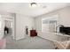 Bright bedroom with large window, carpet floors, and neutral walls at 4148 Campriani Ave, North Las Vegas, NV 89084