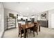 Spacious area with dining area, kitchen view, perfect for entertaining friends and Gathering at 4148 Campriani Ave, North Las Vegas, NV 89084