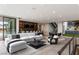 Open living area with seamless transitions to different spaces, perfect for modern living at 505 Dragon Gate Ct, Henderson, NV 89012