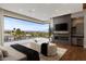 The main bedroom provides a cozy fireplace and wet bar that is perfect for relaxing at 505 Dragon Gate Ct, Henderson, NV 89012