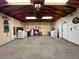 View of the large garage with laundry area, providing ample storage and utility space at 6620 Casa Linda Dr, Las Vegas, NV 89103