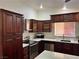 Contemporary kitchen with stainless steel appliances, sleek cabinetry, and ample countertop space, perfect for cooking and entertaining at 6620 Casa Linda Dr, Las Vegas, NV 89103