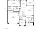 This floor plan features a multi-gen suite, a casual dining area and a 2-car garage at 10172 Bismarck Palms Ave, Las Vegas, NV 89166
