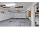Spacious two-car garage featuring ample space for parking and storage at 1713 Diamond Oaks Ct, Las Vegas, NV 89117