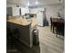Bright, functional kitchen with white cabinets, ample counter space, and dining area for easy meals at 1912 Nebula Dr, Las Vegas, NV 89115