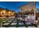 This outdoor kitchen has a built in grill and is perfect for outdoor entertaining at 2664 Ornate Regiment St, Henderson, NV 89044