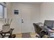 Functional office space with natural light, a comfortable workspace, and ample storage at 2739 Darby Falls Dr, Las Vegas, NV 89134