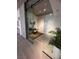 Office area with sliding glass doors, desk and chair at 353 E Bonneville Ave # 449, Las Vegas, NV 89101